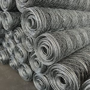 Rete di sicurezza sistema esagonale maglia con drappeggi maglia maglia protezione Rockfall fabbrica di rete per caduta massi - Product Image 2