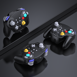 2.4G PC Wireless GAMECUBE Style <strong>Controller</strong> with <strong>USB</strong> Receiver for Nintendo Switch Windows 10 11 7 8 Raspberry Pi MAC