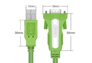 通用串行总线至RS232通信端口串行PDA 9 DB9引脚电缆适配器多产FTDI适用于视窗7 8.1 XP Vista苹果操作系统通用串行总线RS232通信 - Product Image 6