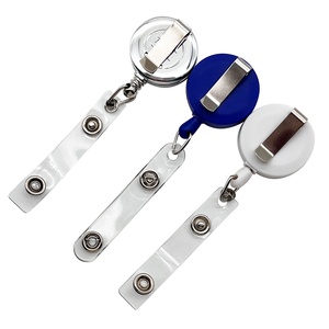 Bán Buôn 32Mm Màu Tùy Chỉnh Nhựa Tên <span class=keywords><strong>Tag</strong></span> Dễ Thương Yoyo Huy Hiệu Reel Có Thể Thu Vào Kéo Chuỗi Y Tá Chủ Sở Hữu Thẻ Phụ Kiện - Product Image 1