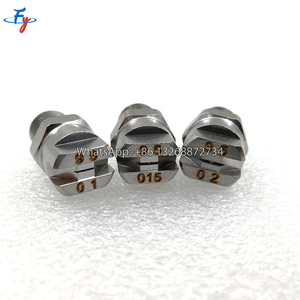 1/4 ''65 độ 304ss áp lực cao HU hvv quạt phun phẳng vòi phun cho quỹ đạo - Product Image 2