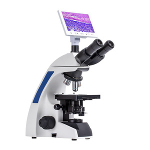 中国工厂实验室显微镜设备40X-1600X放大显微镜用于螨虫检测 - Product Image 1
