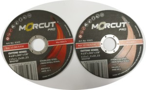 115MM 4 Inch 4.5 Inch Cut-Off Wheel Cutting Disc <strong>Depressed</strong> <strong>Center</strong> T42 Aluminum Oxide Abrasive Tool for Stainless Steel Metal - Product Image 2