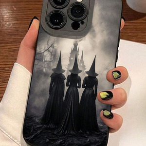 เคสโทรศัพท์ TPU นิ่มลายลูกแมวการ์ตูนวันแม่มดสำหรับ Apple 15 PLUS 14 13 PROMAX โทรศัพท์มือถือซัมซุง - Product Image 4