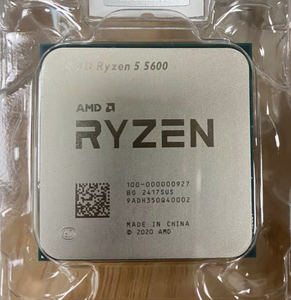 บลิสเตอร์ R5 5600ซีพียูสำหรับเอเอ็มดี R Yzen 5 5600 3.5กิกะเฮิร์ตซ์6-core โปรเซสเซอร์12เธรดคอมพิวเตอร์เดสก์ท็อปซีพียู - Product Image 1