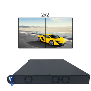Profesional HDMI 1x8 video pantalla 3x2x1 2x3 pared de vídeo controlador 2k, 4k 8k HD interruptor de vídeo de publicidad del jugador controlador