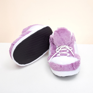 Sandal kets untuk Pria & Wanita, sandal Trainer trendi dalam ruangan luar ruangan mewah hangat - Product Image 4