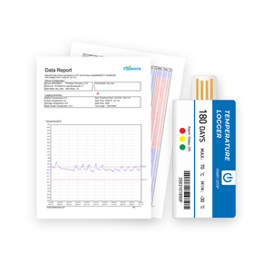 Monitor de temperatura del congelador Registrador de datos de temperatura portátil - Product Image 1