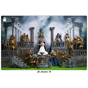 JacksDo Athena heykeli platformu reçine aksesuar modeli oyuncak aziz aksiyon figürleri ile dondurulmuş karakterler Sacrament sahne esinlenerek - Product Image 3