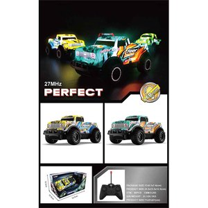 รถบังคับสำหรับเด็ก4ช่องสัญญาณ27MHz 15 km/h 4WD รีโมทคอนโทรลรถของเล่น1/24 RC - Product Image 5
