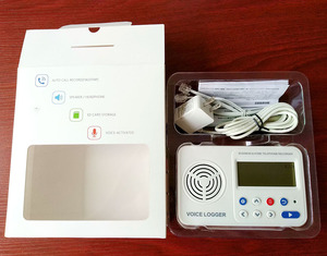 Grabadora de voz y llamada telefónica independiente de 1 canal, tarjeta SD de línea única, registrador de voz para teléfono PSTN o sistema de Radio/intercomunicador de 2 vías - Product Image 5