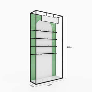 Thương Hiệu Áo Ngực Đồ Lót Đồ Cố Định Trưng Bày Cửa Hàng Đồ Nội Thất Thiết Kế Đồ Lót Treo Tường Bán Lẻ Bằng Kim Loại Thiết Kế Cửa Hàng - Product Image 6