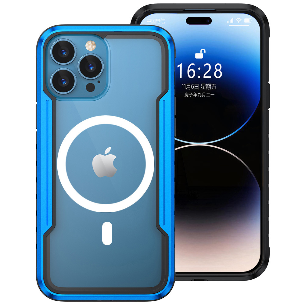 Bleu + blanc magnétique