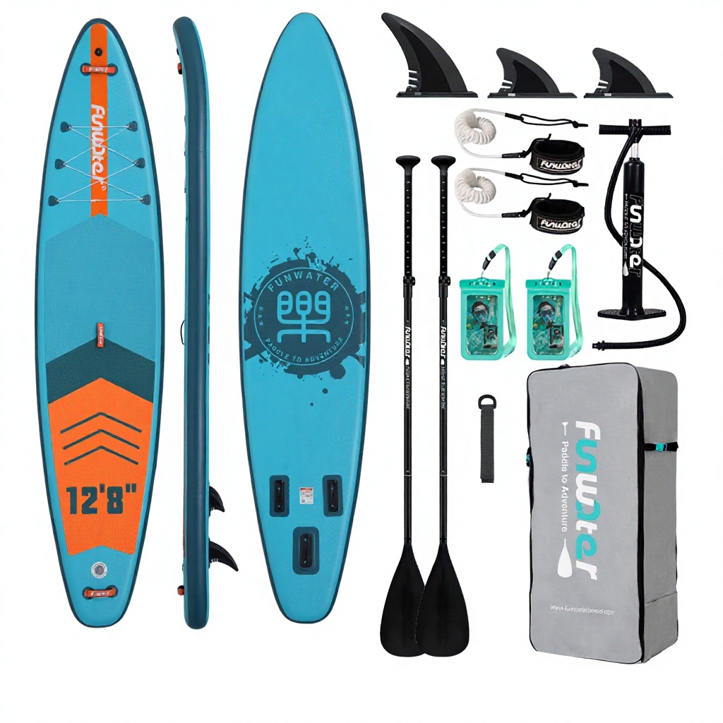SUPFW41B--Crucero azul para dos personas de 385 cm