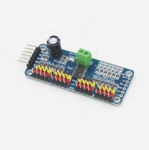 16-Kanal-12-Bit-PWM-Servo-Driver-I2C Schnittstellenmodul für Raspberry Pi Shield-Modul Servo Shield für Arduino Diy Kit