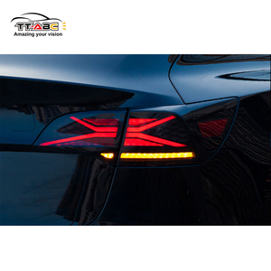 TT-ABC LED สัญญาณแบบไดนามิก DRL เบรกไฟท้ายย้อนกลับสำหรับ Tesla รุ่น3รุ่น Y 2017-2022ไฟท้ายรมควัน - Product Image 1