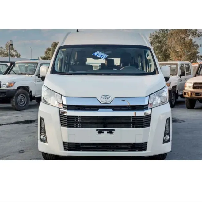 GOOD EXTREMELY CLEAN USED 2019-2023 Toyota Hiace High Roof 3.5P GL MT 2024 Car RHD/LHD READY TO DELIVER TO DOOR