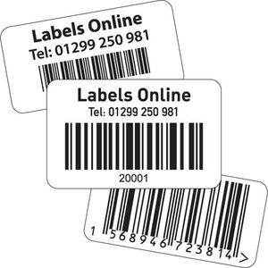 Güvenli etiketleme için barkod ve QR kodu tanımlama ve koruma paketleme etiketleri - Product Image 3