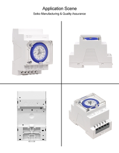 SUL181d Timer meccanico 24 ore relè interruttore orario Timer programmabile elettrico interruttore Timer su guida Din 24 ore - Product Image 4