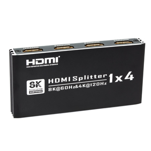 Divisor 8K HDMI de 4 puertos, 1 entrada y 4 salidas, duplicador de divisor de vídeo HDMI2.1 con HDCP2.3 para pantalla de 4 monitores, compatibilidad con Xbox PS4 - Product Image 6