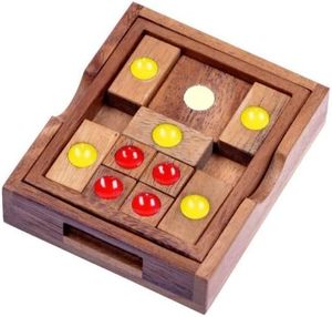 Bằng Gỗ Handmade Thân Thiện Với Môi Trò Chơi Suy Nghĩ Câu Đố Kiên Nhẫn Và Logic Cho Giáng Sinh - Product Image 3