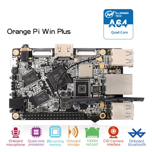 Orange Pi Win Plus A64 scheda di sviluppo WIFI Quad-core da 2GB supporto scheda linux orange pi sostituire Raspberry PI 4