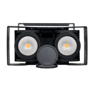 2-Eyes Cob LED kör 200W Coolwhite DMX sahne ışıkları 2*10W LED Parcan sıcak beyaz yayan LED matris ışıkları IP66 DJ için - Product Image 1
