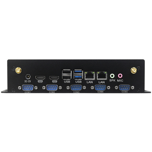 Linux Ubuntu IOTファンレスRuggedN2840J1900 I3 I5 I7X86産業用コンピューター2イーサネット組み込みミニPCチャンネルWIFIステータスSSD