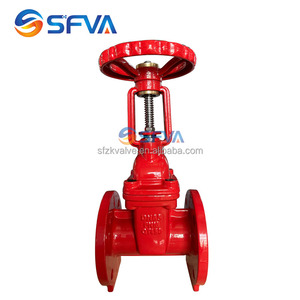 BS5163 dökme demir yükselen kök OSY giriş valfi PN10 PN16 DN100 ürün tipi giriş valfi s - Product Image 1
