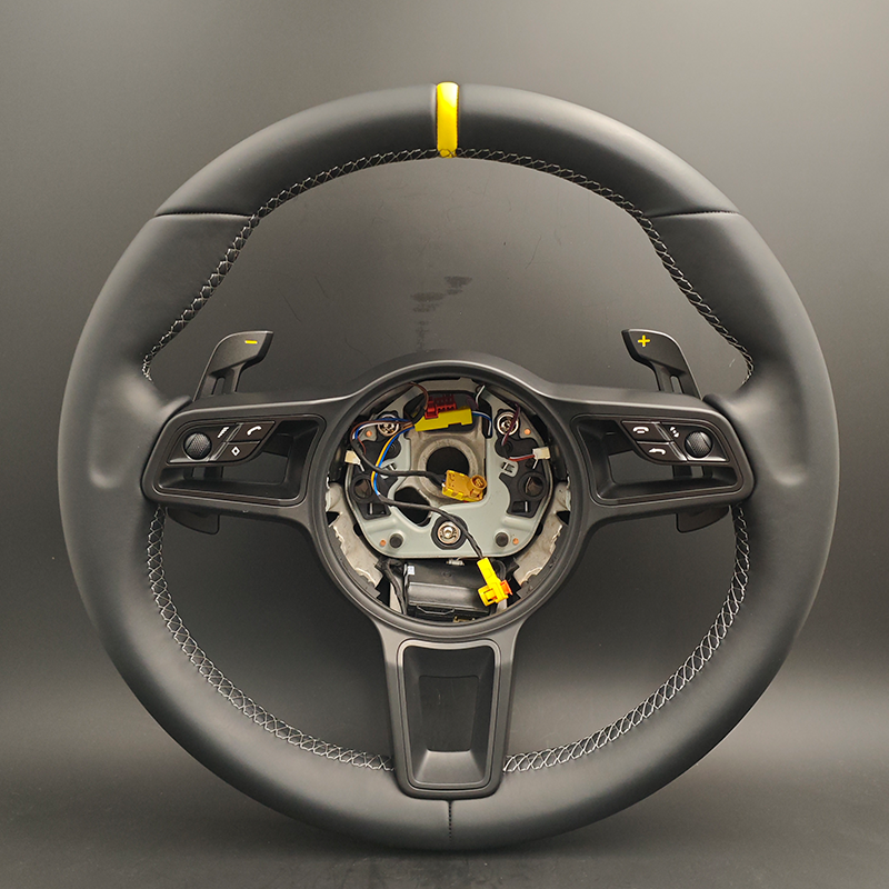 Rayures Jaunes + Palettes de Changement de Vitesse Magnétiques