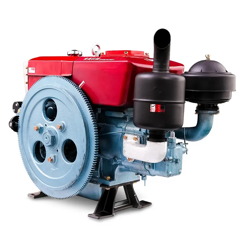 Çin ucuz motor 8hp 10hp 12hp 15hp 18hp 1822hp 25hp 28hp 32hp 1 silindir dizel motor