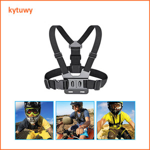 B modeli elastik ayarlanabilir göğüs kemeri dağı telefon kemer eylem kamera göğüs dağı koşum Gopro Hero 10 9 8 7 6 5 4 3 + 3 - Product Image 6