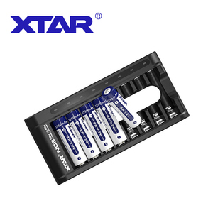 ที่ชาร์จแบตเตอรี่ XTAR แบบ NC8 USB Type-C 8ช่อง1.2 V Ni-MH AA AAA ที่ชาร์จแบตเตอรี่1.2 V - Product Image 1