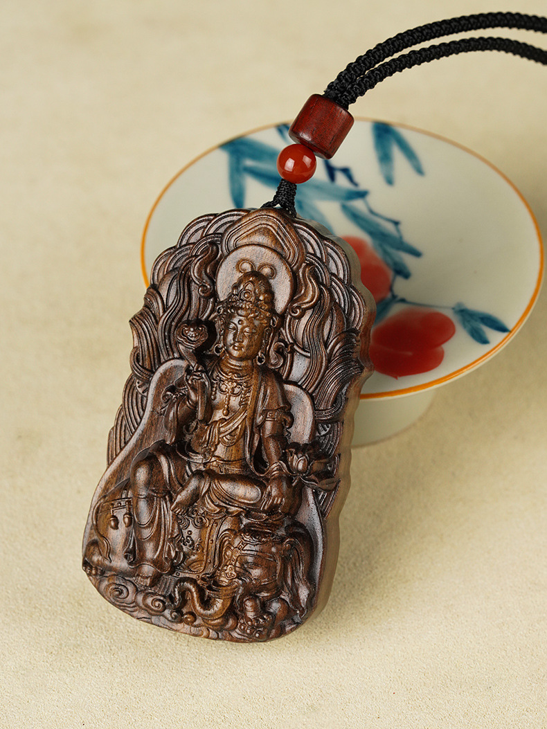 Drago e serpente del bodhisattva Samantabhadra rosso