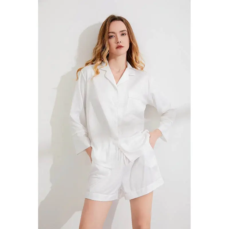 Fung Item 6002 productos de moda 2023 pijama Femme Ladi Pijama de algodón para mujer conjunto de pijamas de dama de honor
