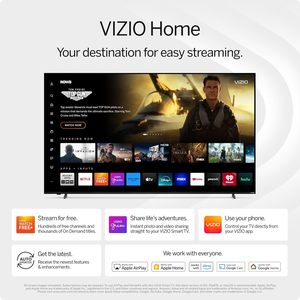 VIZIO 2022 Model D32h-J Smart <strong>TV</strong> 32-Inch HD 720p with for <strong>Apple</strong> AirPlay Chromecast Built-<strong>in</strong> Alexa Compatibility LED Backlight - Product Image 5