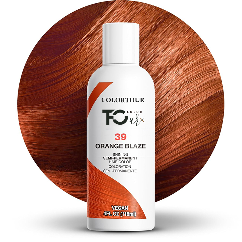 Flamme orange