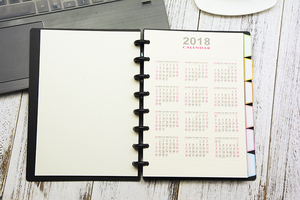 Cuaderno A5 personalizado de alta calidad para estudiantes, nuevo diseño de tapa dura con encuadernación en espiral de hojas sueltas, Material de cubierta de PP - Product Image 5