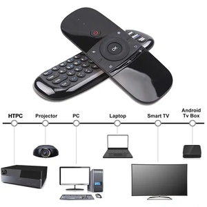 Teclado y ratón W1 Air Mouse 2,4G del mercado europeo con juegos de detección giroscópica, control remoto, funciona para Android TV Box - Product Image 2