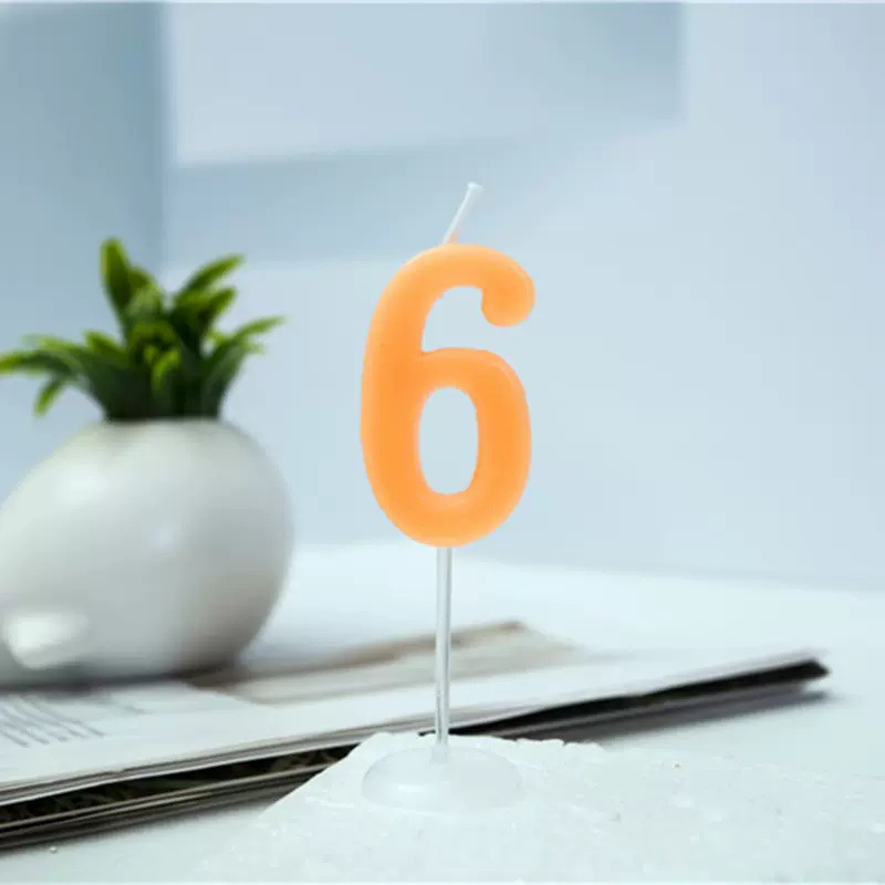 Number candles (6) 25