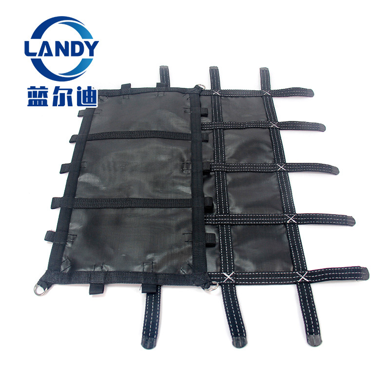 Black safty pool cover