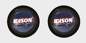 Idison E10หน้าจอ LED แบบกำหนดเองที่มีความยืดหยุ่นไฟ LED เดวิลตาแองเจิลแบบ DIY ภาพ8โหมดไฟหน้าปีศาจตา - Product Image 5