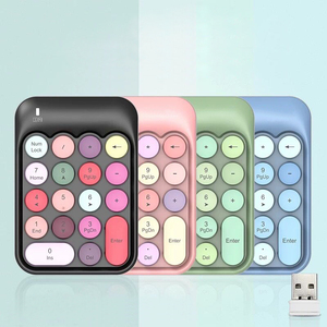 The <strong>Wireless</strong> 2.4G Mini <strong>Numerical</strong> <strong>Keypad</strong> with 17 Keys for Finance Laptop or Desktop - Product Image 6