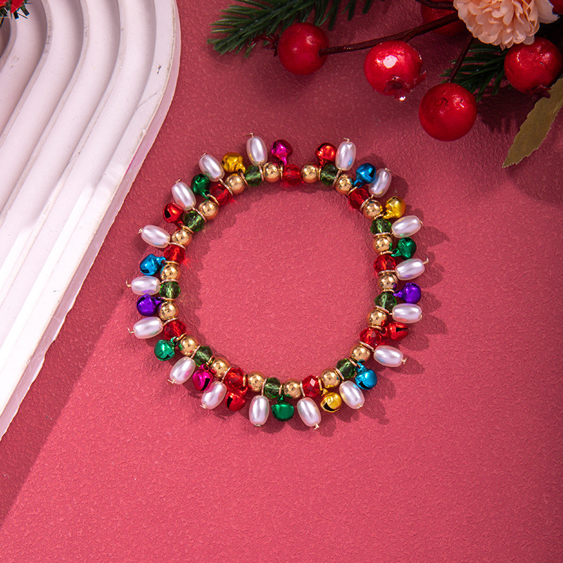 D1138 (Cloche de perles de couleurs mélangées)
