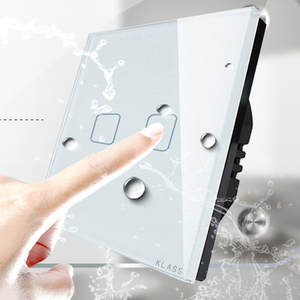 KLASS intelligente interruttore della luce, 4 Gang parete Touch interruttore della luce, APP di controllo vocale a distanza LED illuminazione di controllo posteriore da qualsiasi luogo