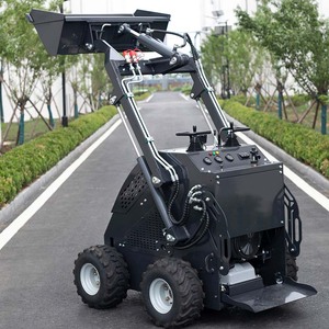 Frete Grátis Construção Pequenas Carregadeiras De Rodas Roda Dianteira Barato Mini Carregador Diesel Rodas Carregador Deslizante Da China