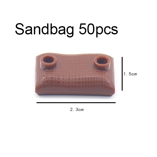 JX009h-brown Sandbag 50pcs