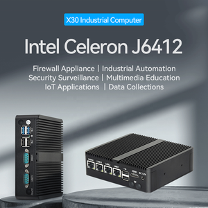 Quad Core J6412 J4125 Intel I225V 4 NIC 2.5G Gigabit Ethernet <strong>Network</strong> Server RS232 RS485 4G Lte Firewall Pfsense Gateway Router - Product Image 3