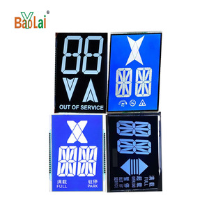 Produttore ht1621 segmento display lcd schermo htn fstn va lcd 7 monocromatico segmento lcd modulo di visualizzazione per lo schermo dell'ascensore - Product Image 6