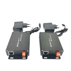 1 par con adaptador de corriente extensor Ethernet sobre par trenzado convertidor de 2KM para cámaras IP transmisor de video más par trenzado - Product Image 6